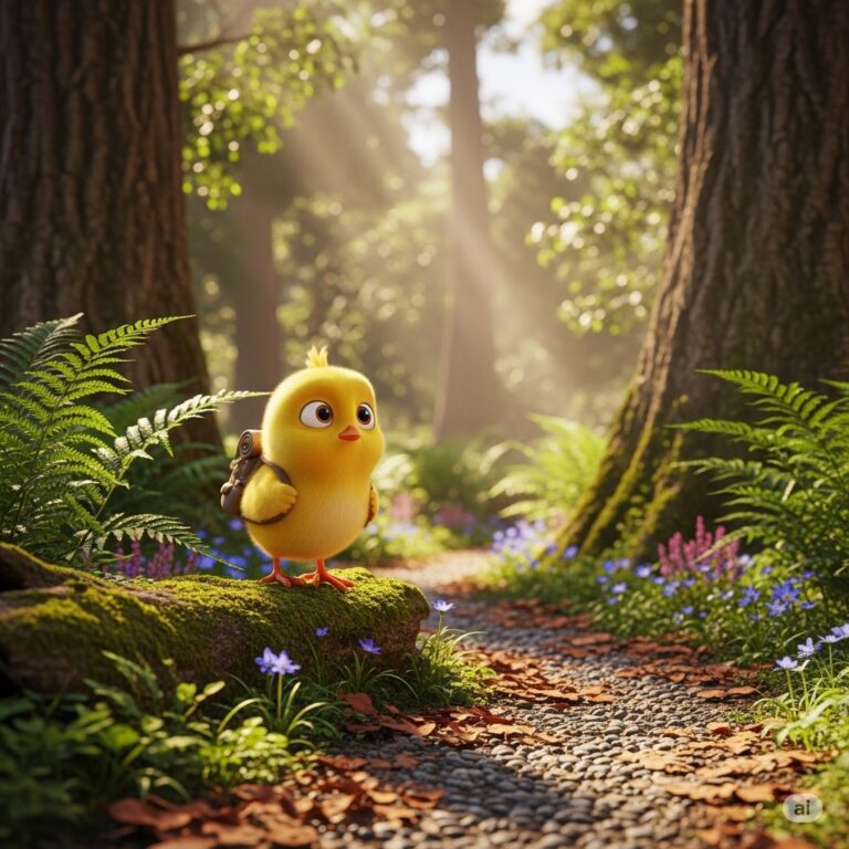 Cesur Civciv Cino ve Kayıp Işıltı