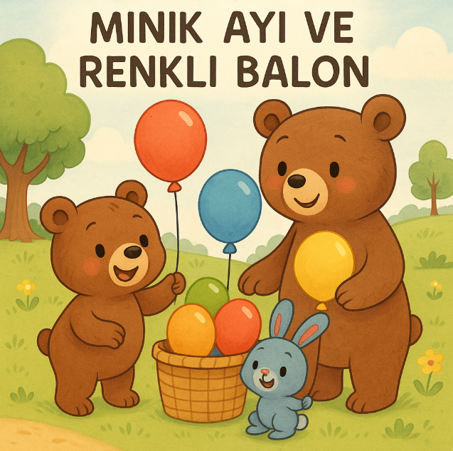 minik ayı ve renkli balon masalı