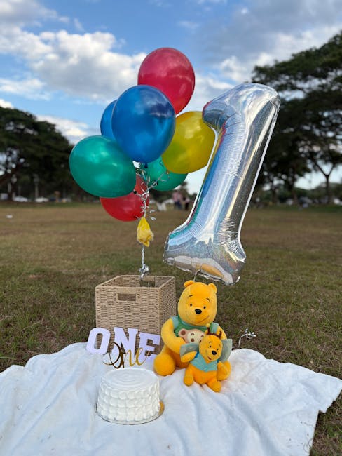 Küçük Ayıcık ve Renkli Balonlar